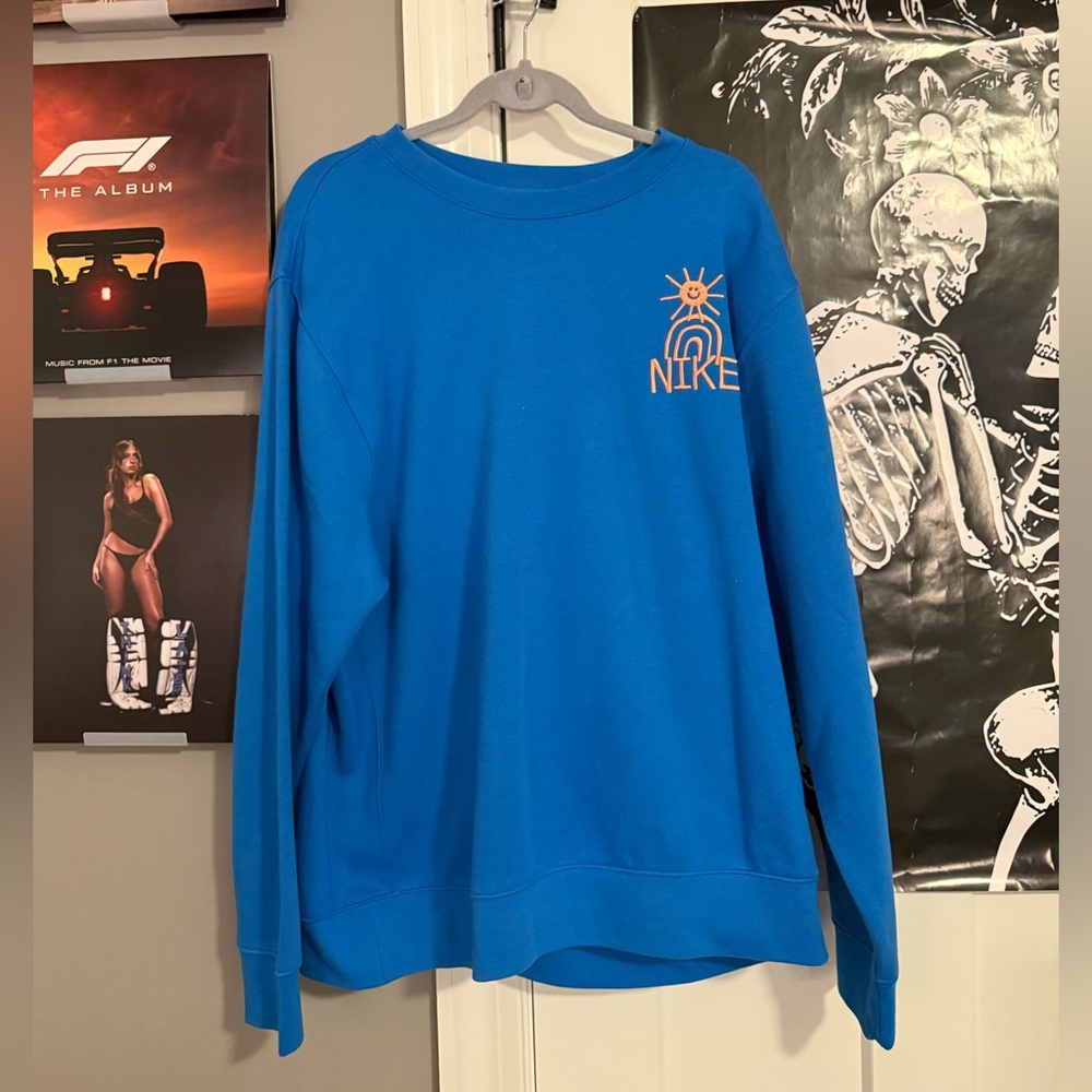 Nike Vibrant Blue Crewneck